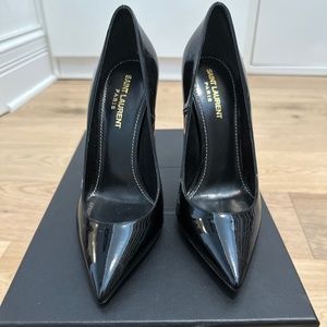 Saint Laurent Opyum Logo Plaque Pumps